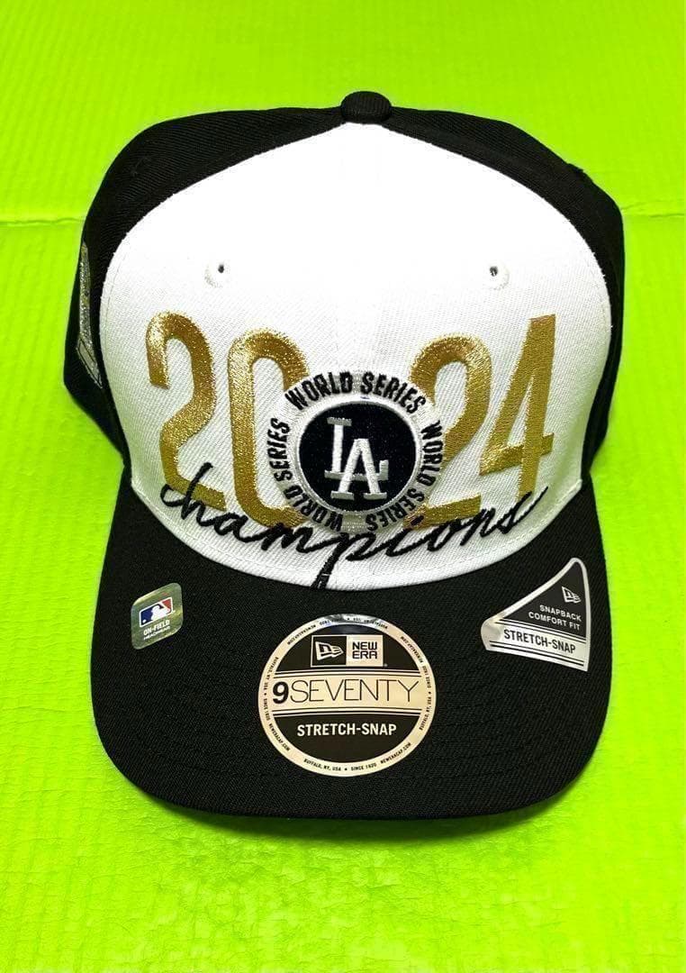 大谷翔平ワールドシリーズ　ドジャース　キャップ　帽子　優勝　MLB ニューエラ