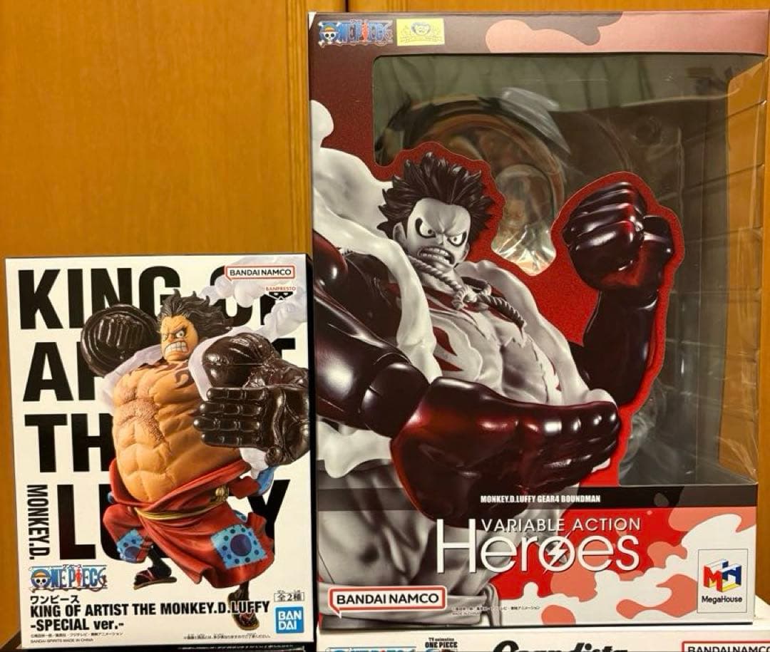 【新品未開封】ヴァリアブルアクション Heroes ルフィ ギア4 バウンドマン