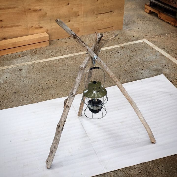 ランタンスタンド流木製