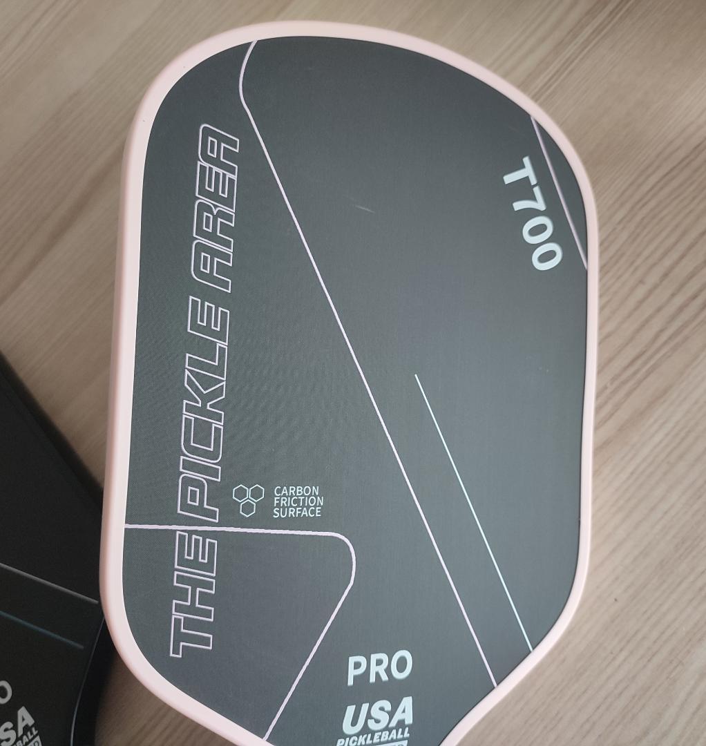 2個セット ピックルボール パドル T700生カーボンファイバー 青 ピンク