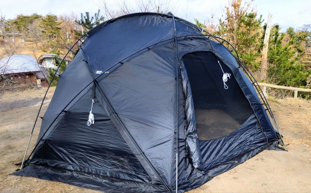希少ブラック！WAQ Paramount Dome ドームテント