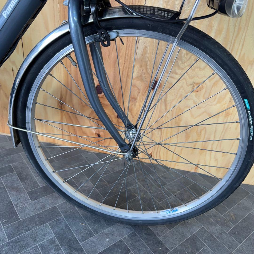シティタイプ電動アシスト自転車 ブラックバッテリー12ah