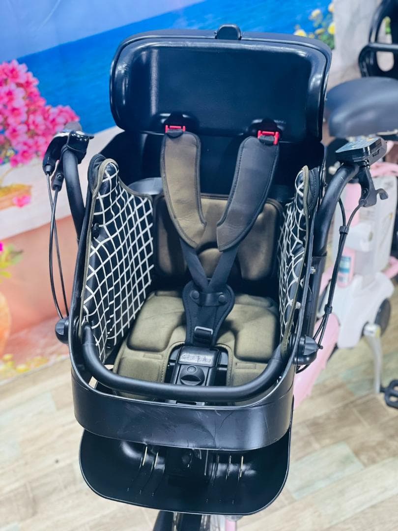 超超超破格モデル⭐️パナソニックNo1モデル！大容量子供乗せ電動自転車Y0301