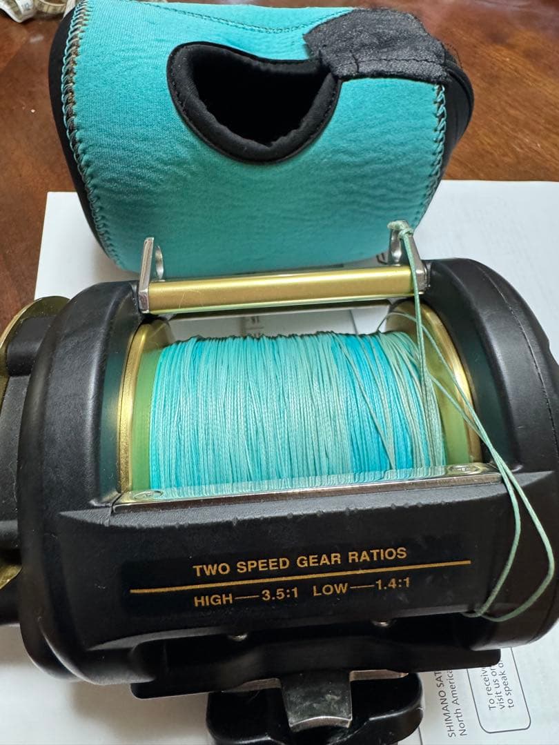 SHIMANO TLD-2SPEED 50LRSA リール