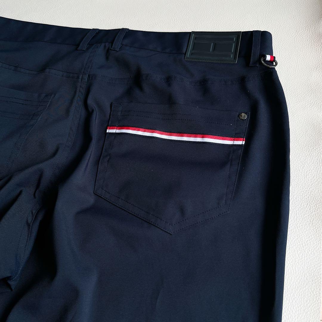 美品！トミーヒルフィガーゴルフ　パンツLL　メンズ 紺ネイビー　XL