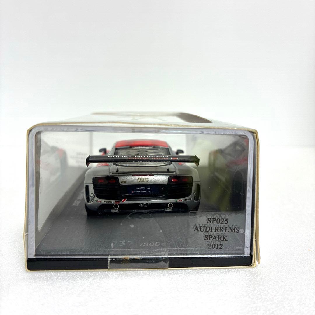 【希少】スパーク製　アウディR8 LMS #3 リペール氏サイン入り
