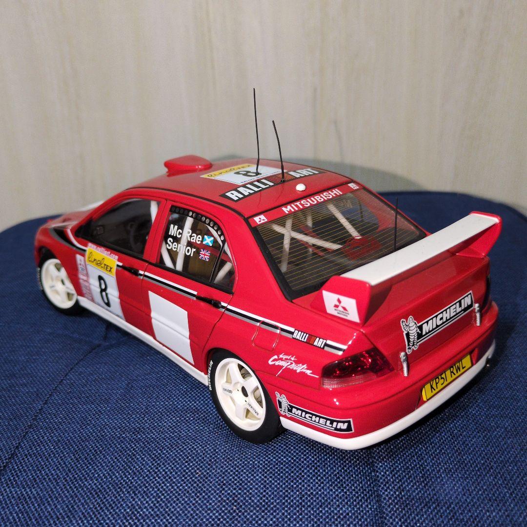 AUTOart　ランサーエボリューション　VII　CT9A 1/18 WRC