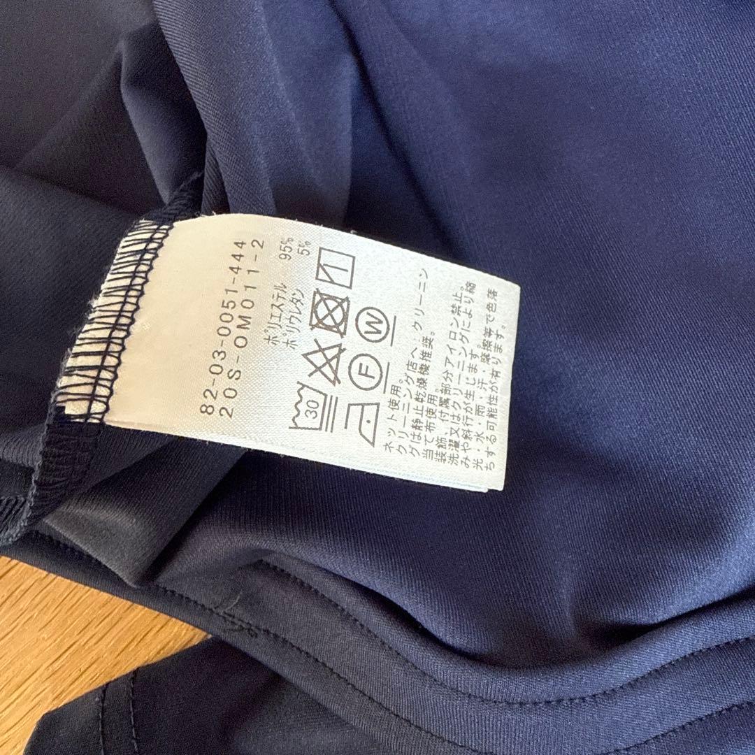 BEAMS GOLF 半袖モックネックポロシャツ