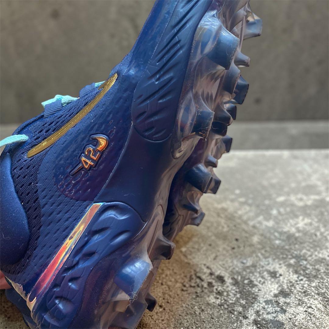 【日本未発売】2024年ジャッキーロビンソンモデルNIKEスパイク【中古美品】