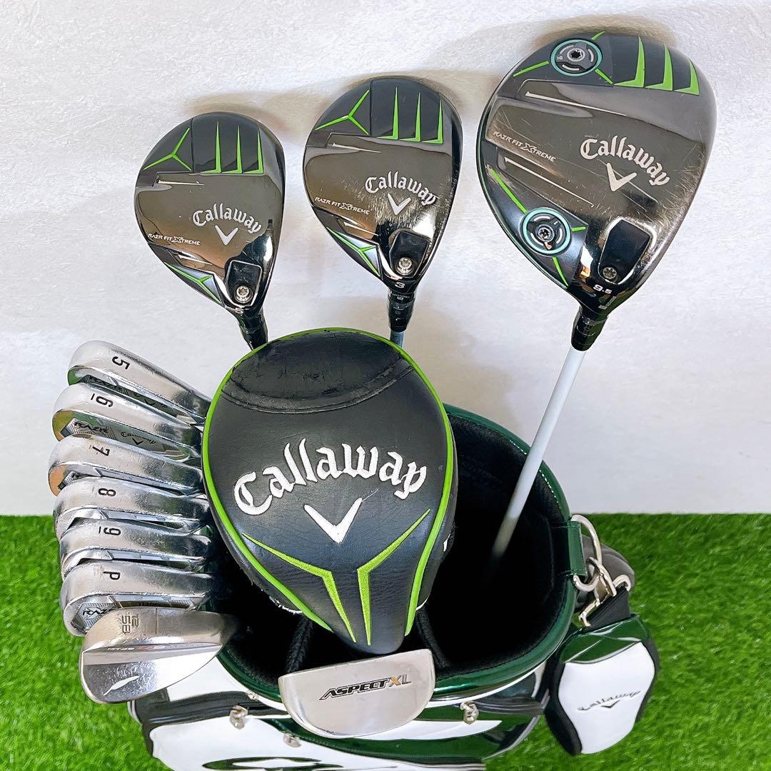 Callaway レイザーフィットエクストリーム　メンズゴルフクラブセット S