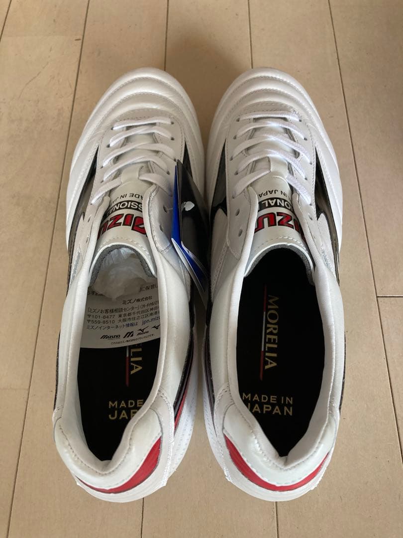 モレリア2ジャパン　ノーマルステッチ　白　27.0㎝　新品。