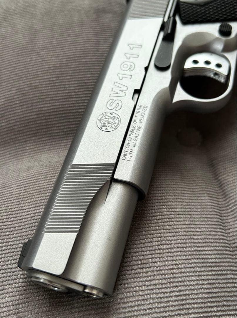 【WA】S&W SW1911 シルバーモデル
