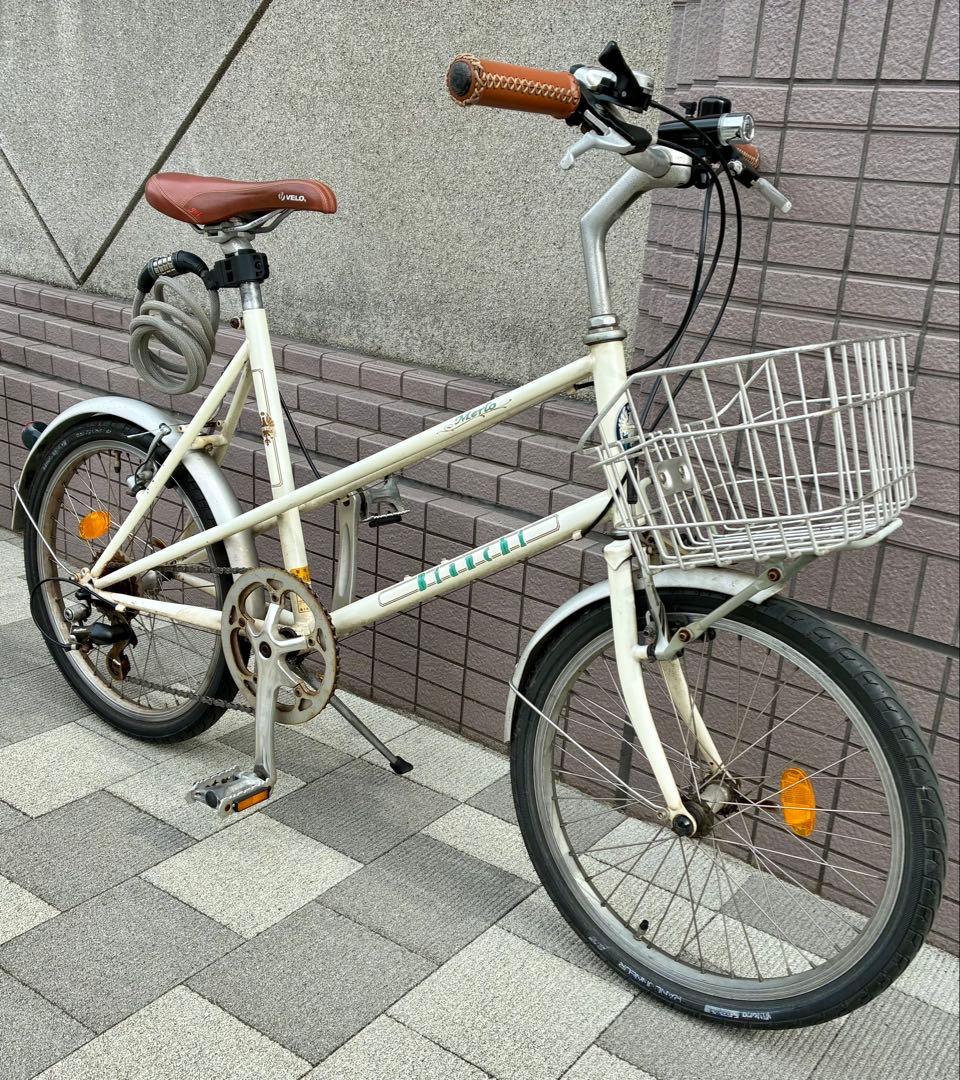 ビアンキ メルロー　Merlo 20 インチ　ミニベロ 白色　東京