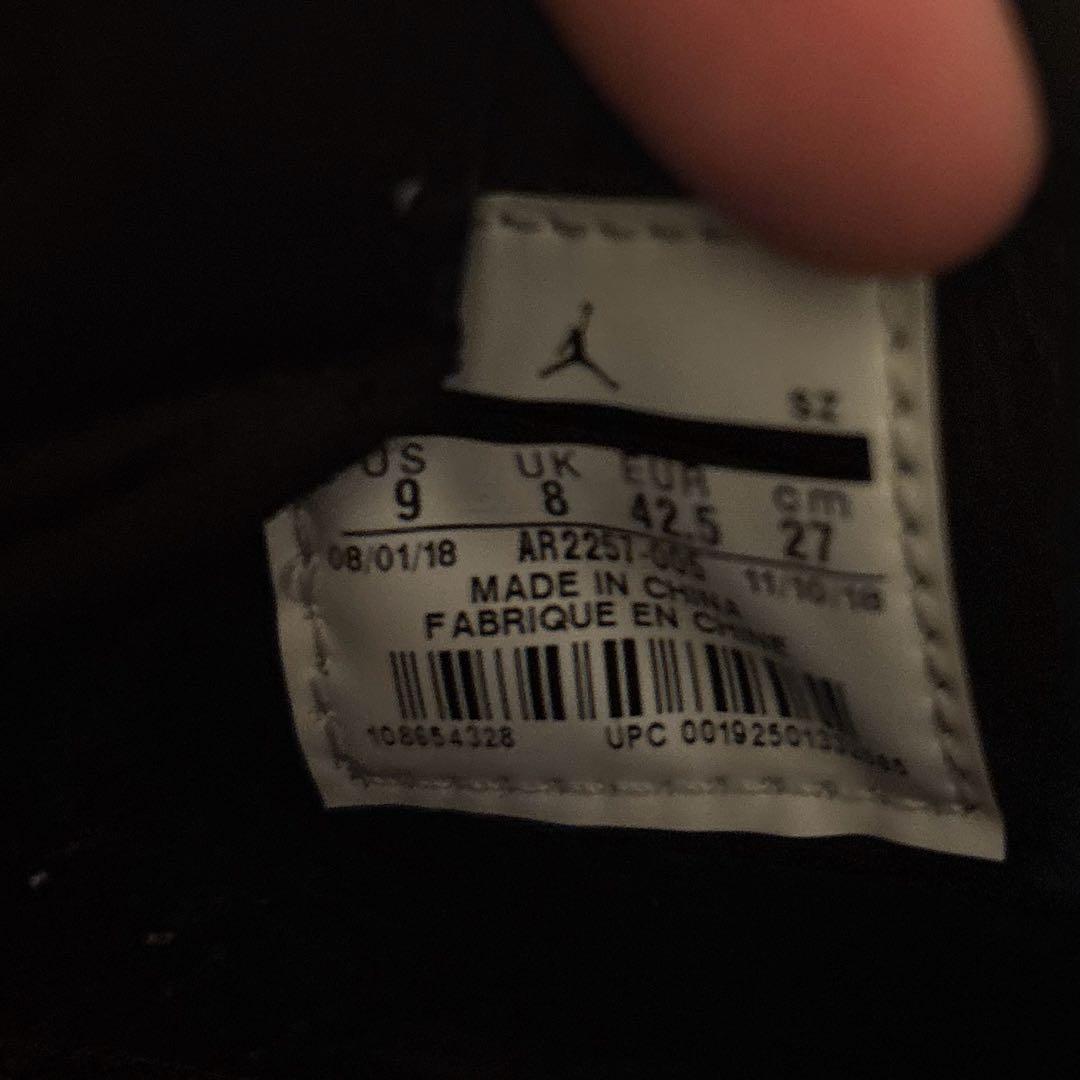 AIR JORDAN6 RETRO SP 27cm 箱付き