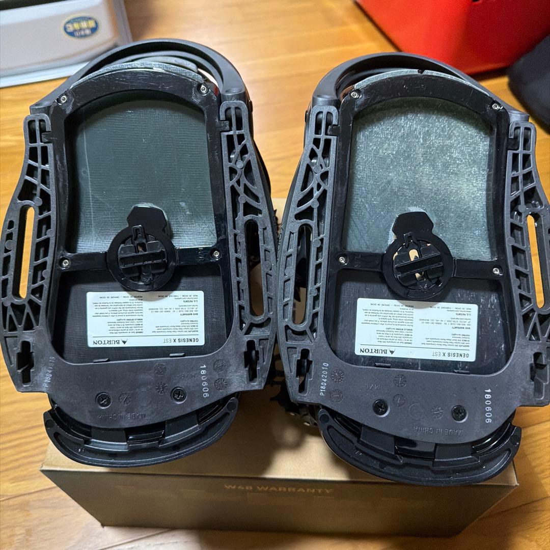 BURTON GENESIS X EST ビンディング M ブラックマット
