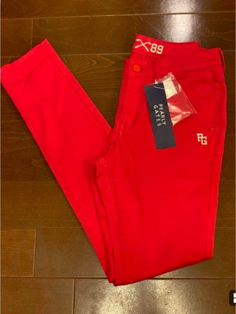 パーリーゲイツ レディース定番ストレッチパンツ　新品タグ付き