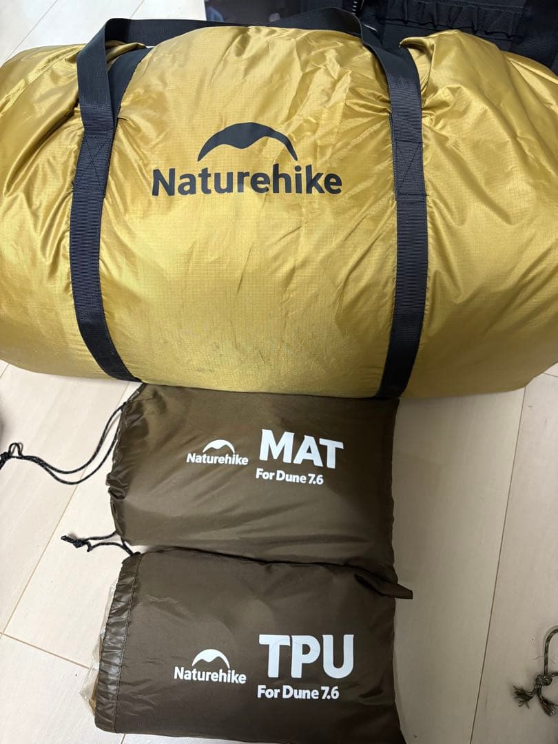 Naturehike Dune7.6 アップグレードTPUドア グランドシート付