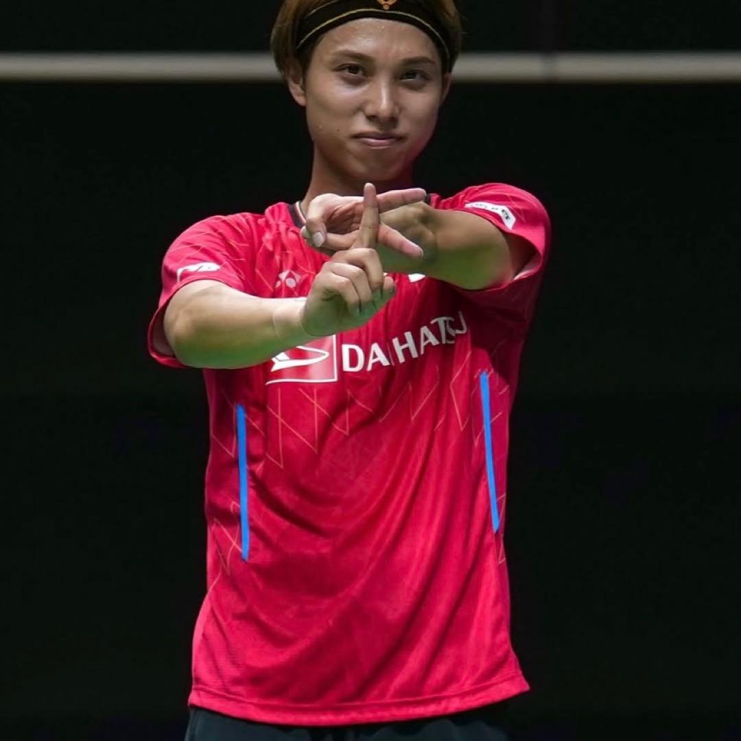 【奈良岡功大着用】日本代表バドミントン　ウェア　Mサイズ　ヨネックス　10698