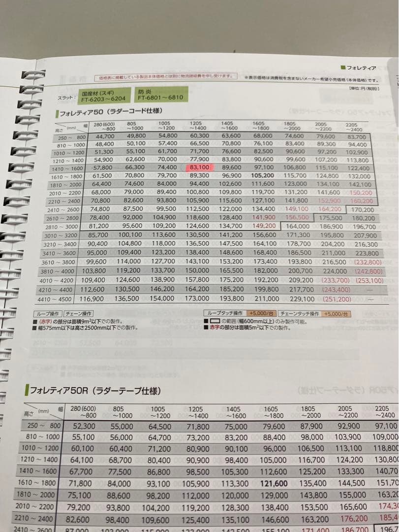 FT-6810 ブラック インダストリアル 木製ブラインド　タチカワ　2台セット