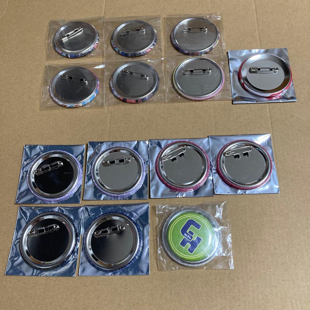 缶バッジ　サイン　チコハニ　ハニワ　CHiCO　honeyworks