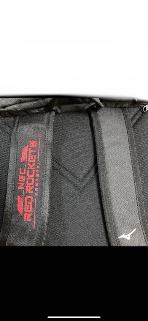NECレッドロケッツ川崎のリュックサックです