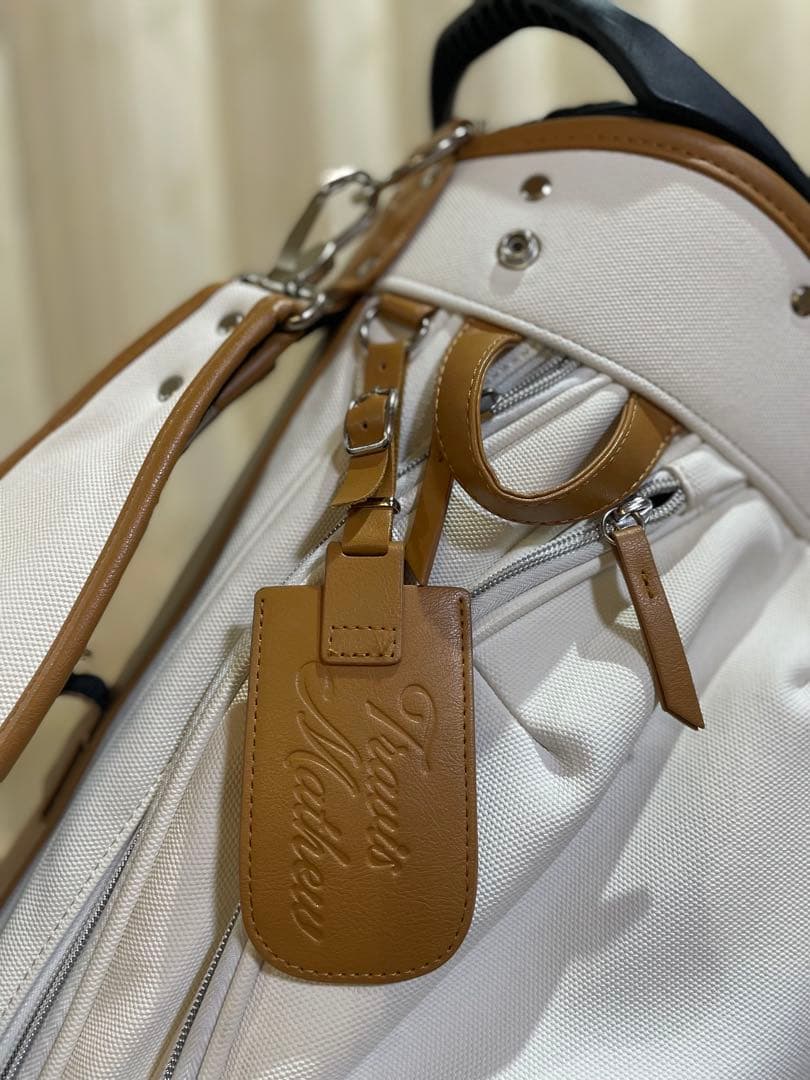 Travis Mathew スタンド式ゴルフバッグ ホワイト