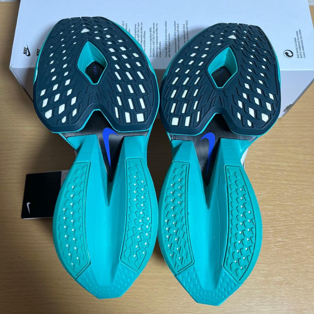 新品 W AIR ZOOM ALPHAFLY NEXT% 2 JADE 23cm