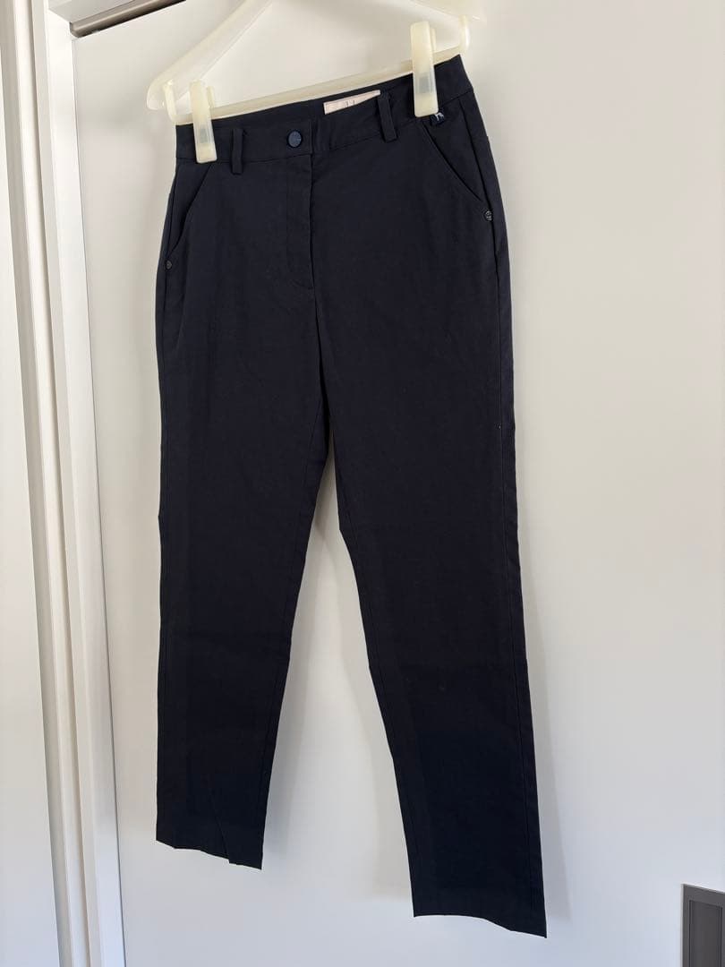 【新品タグ付】アダバット ゴルフパンツ 36(S) 濃紺 ストレッチ ワールド