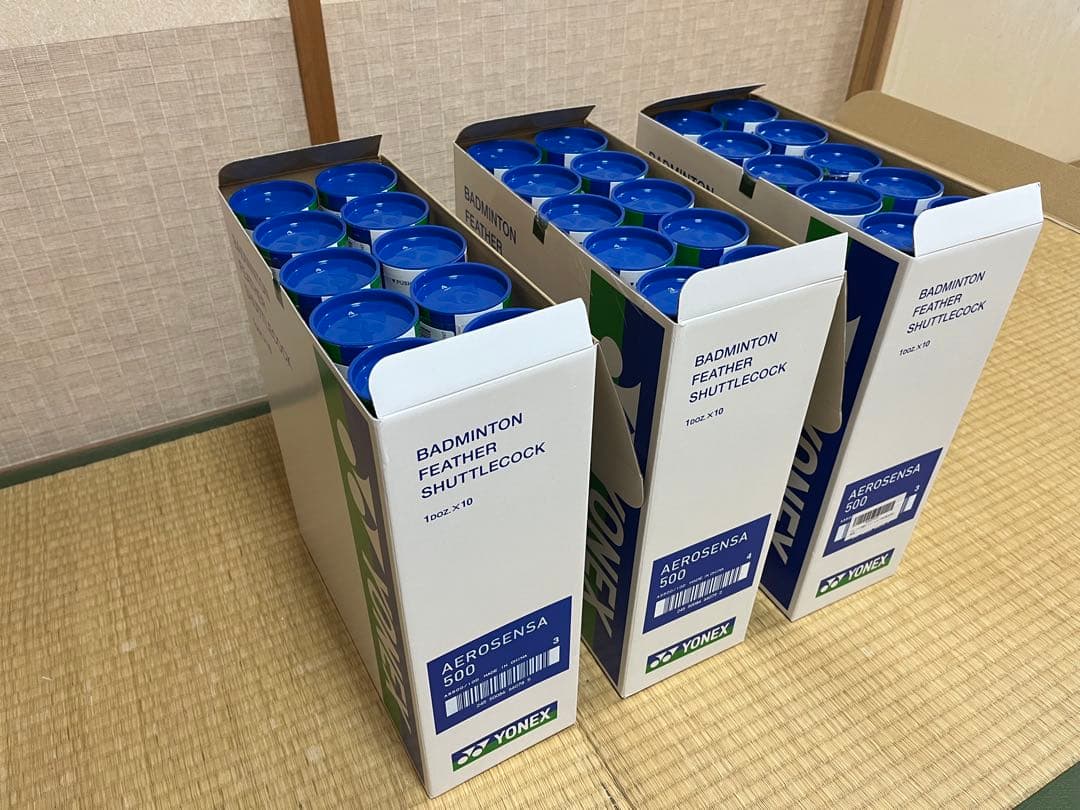 バドミントン中古シャトル360個