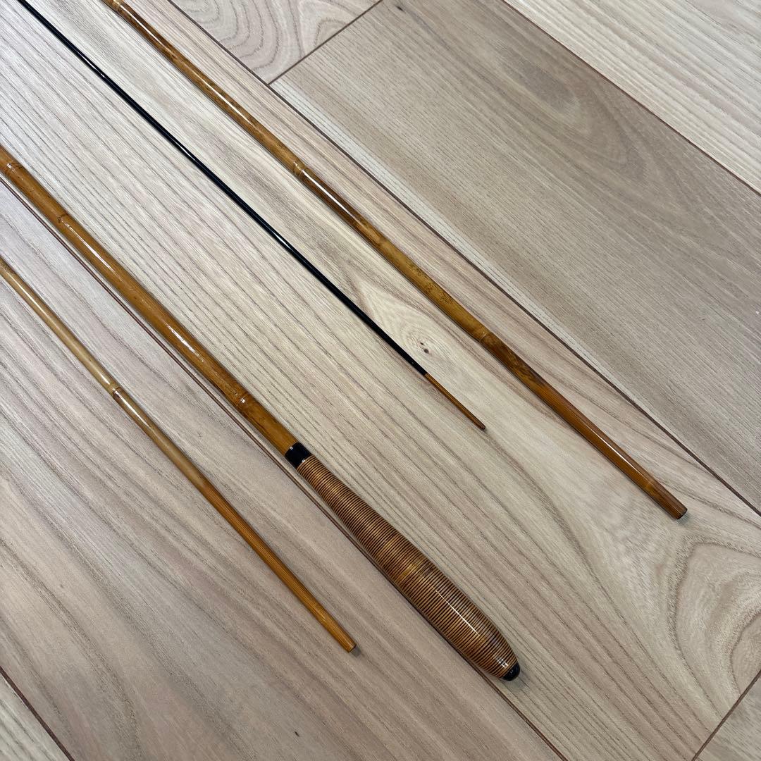 へら竿　和竿　竹竿　魚光　特作　14.1尺