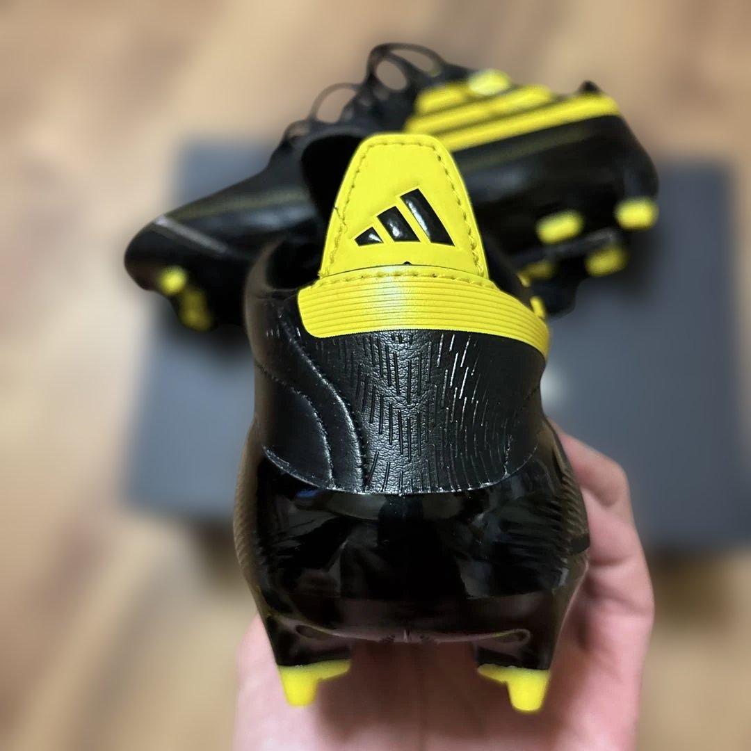adidas F50 ブラック/イエロー サッカーシューズ