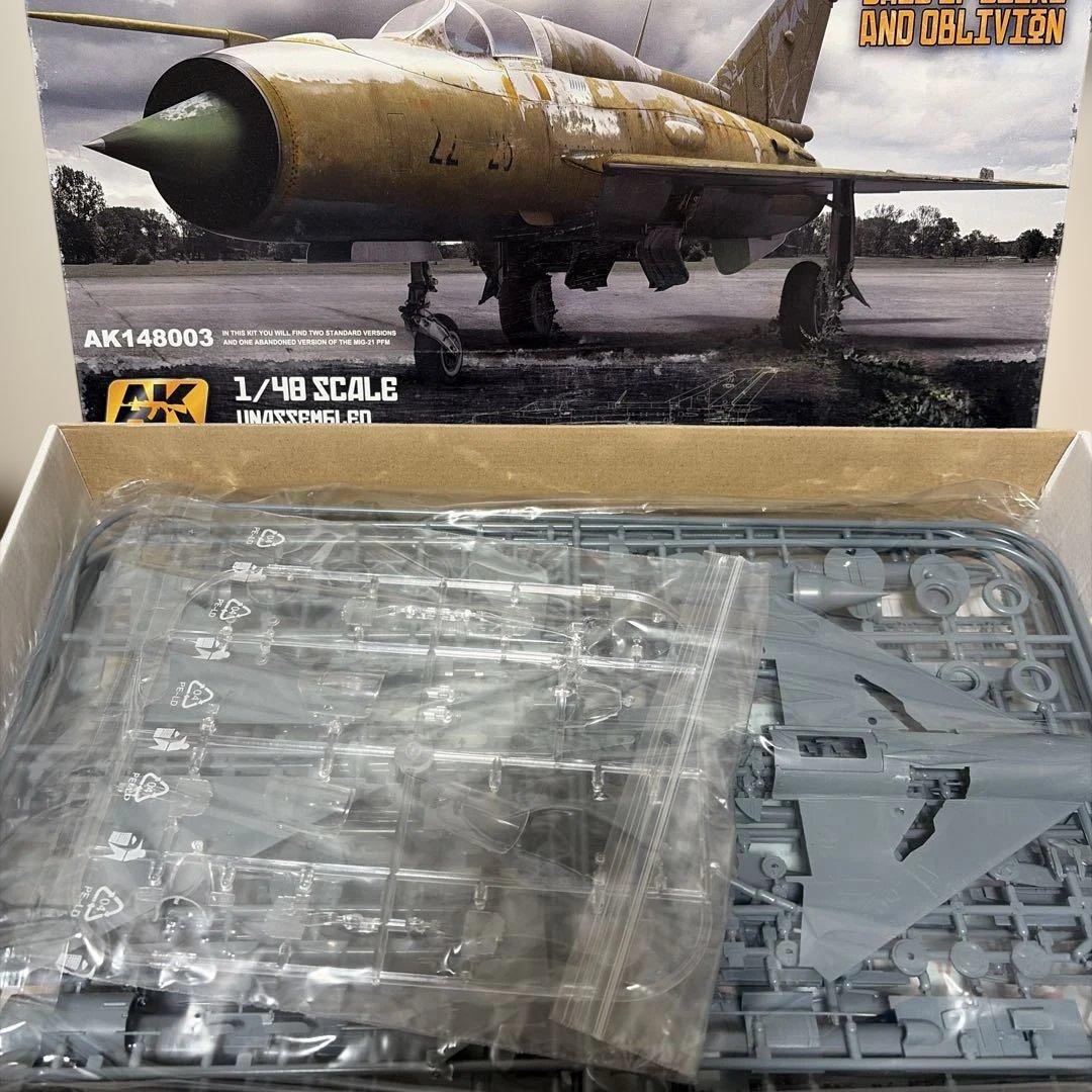 AKインタラクティブ MiG-21PFM 1/48スケール