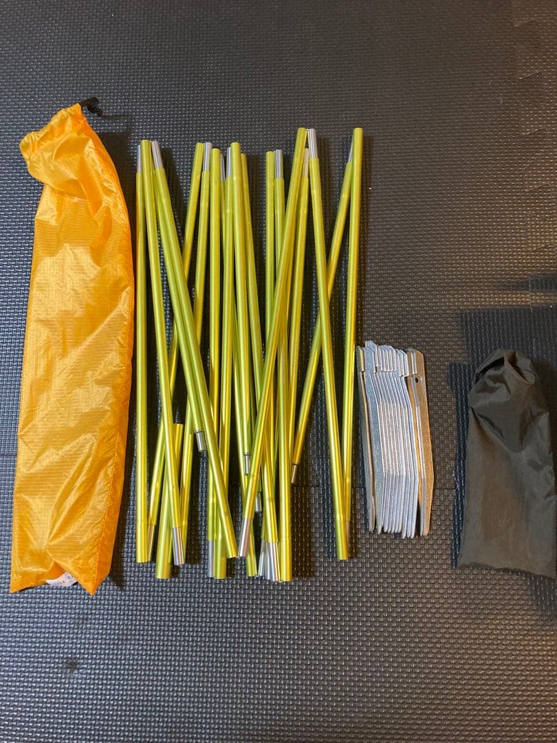 アライテント トレックライズ1 （1〜2人用）ペグ・グランドシート有