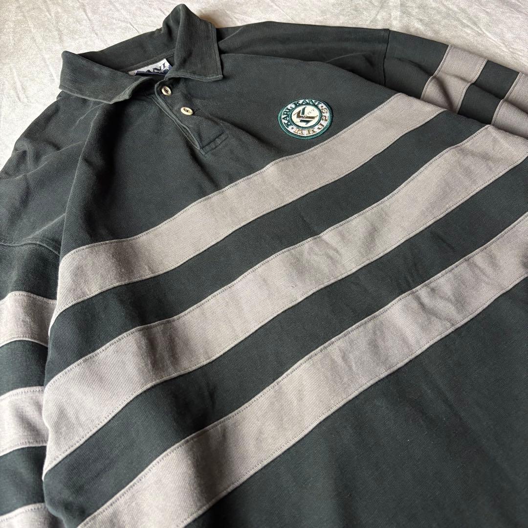 90sKARL KANI SPORT ラガーシャツ ビッグシルエット　ストリート