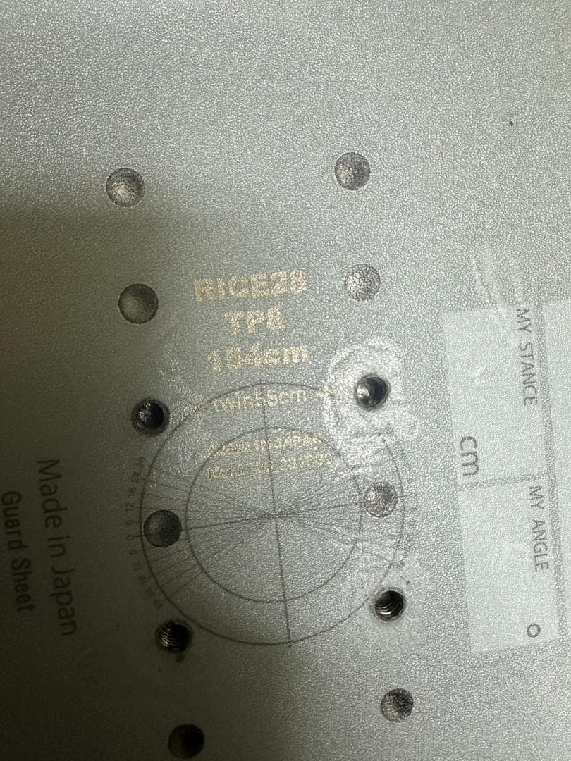 美品　24-25 RICE28 TP8 154 アイスチューン製チューン済