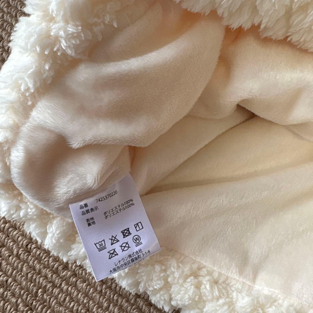 新品　T-MAC ベスト アイボリー