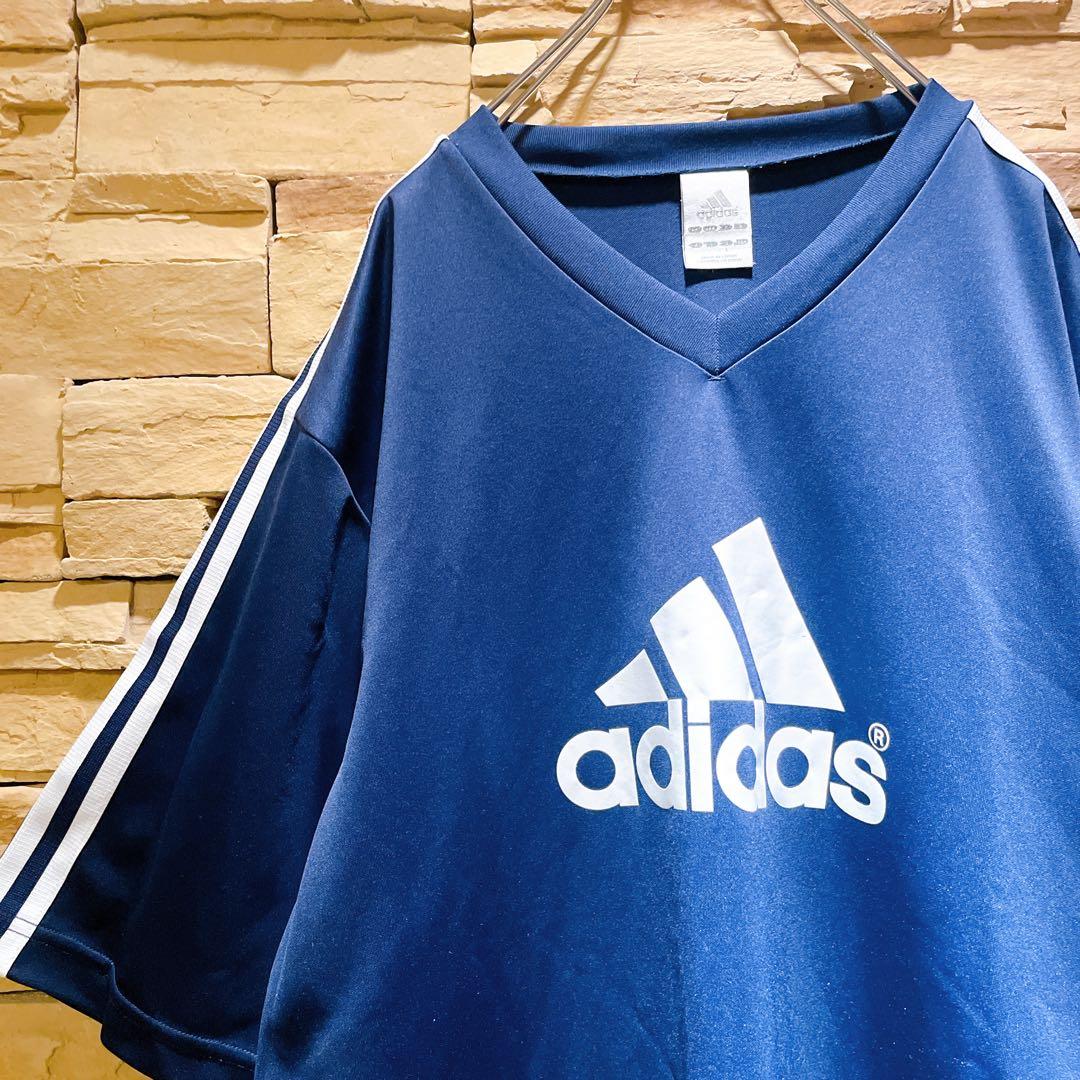 【激レア】y2k/常田大希/adidas/ゲームシャツ/1番人気カラー/ネイビー
