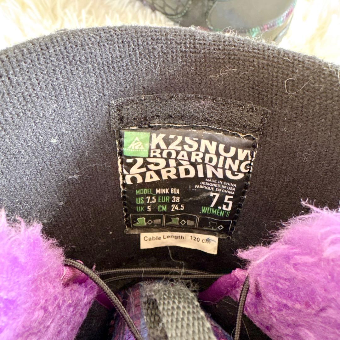 バートン　ケーツー　BURTON K2 スノボ　スノーボード　レディース　美品