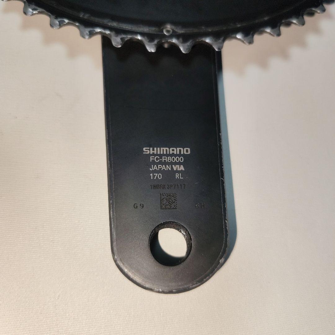 パーツ SHIMANO ULTEGRA FC-R8000 50-34T 170mm