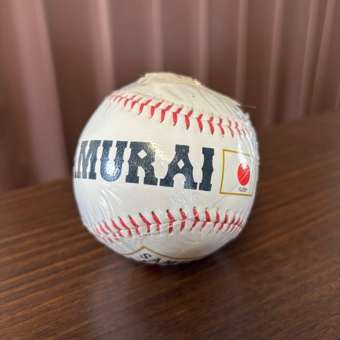 新品未使用WBC 2017記念ボール・サイン用ボール SAMURAI JAPAN