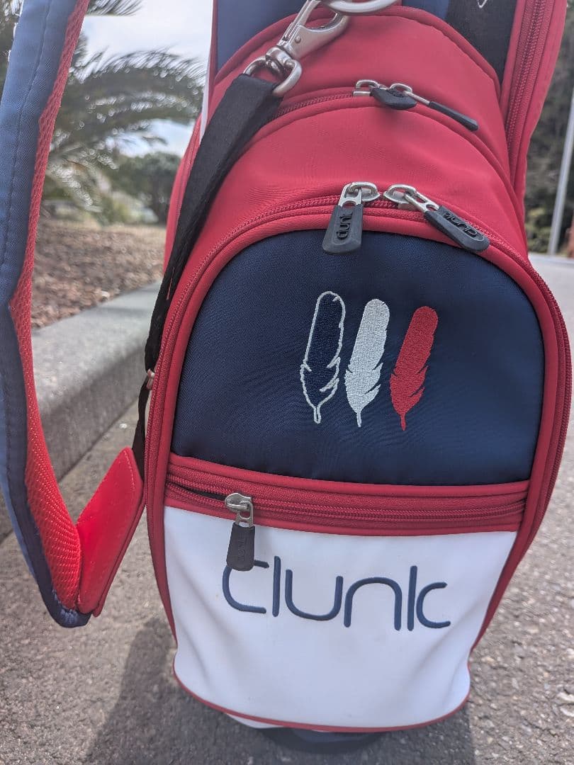clunk キャディバッグ ドライバーカバーパターカバー付