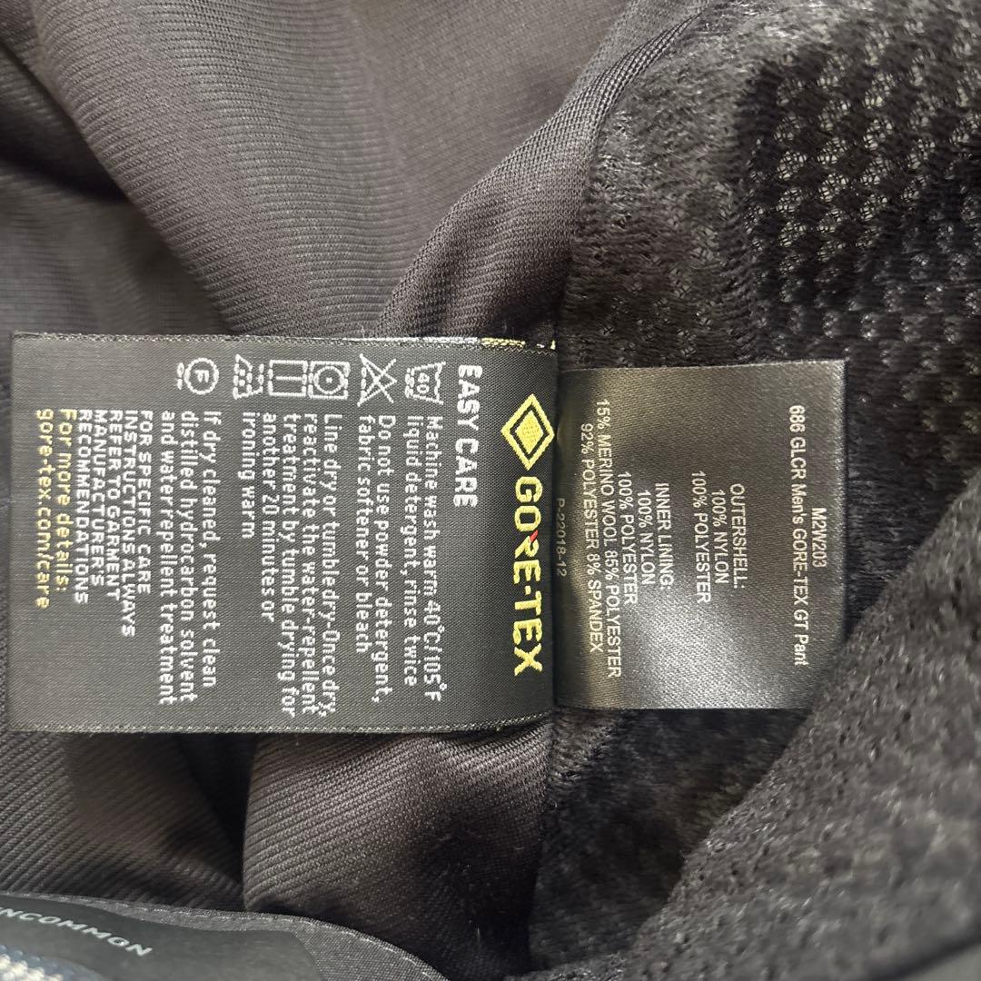 686 シックスエイトシックス GORE-TEX スノーボードパンツ