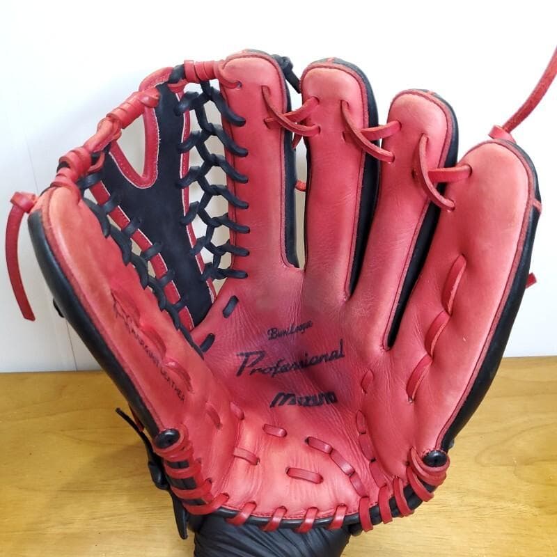 ミズノ 高橋由伸モデル Y字ウェブ 限定カラー 激レア 外野用 軟式グローブ