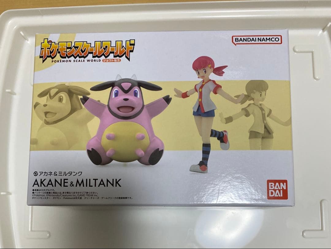 ポケモンスケールワールド ジョウト　アカネ＆ミルタンク