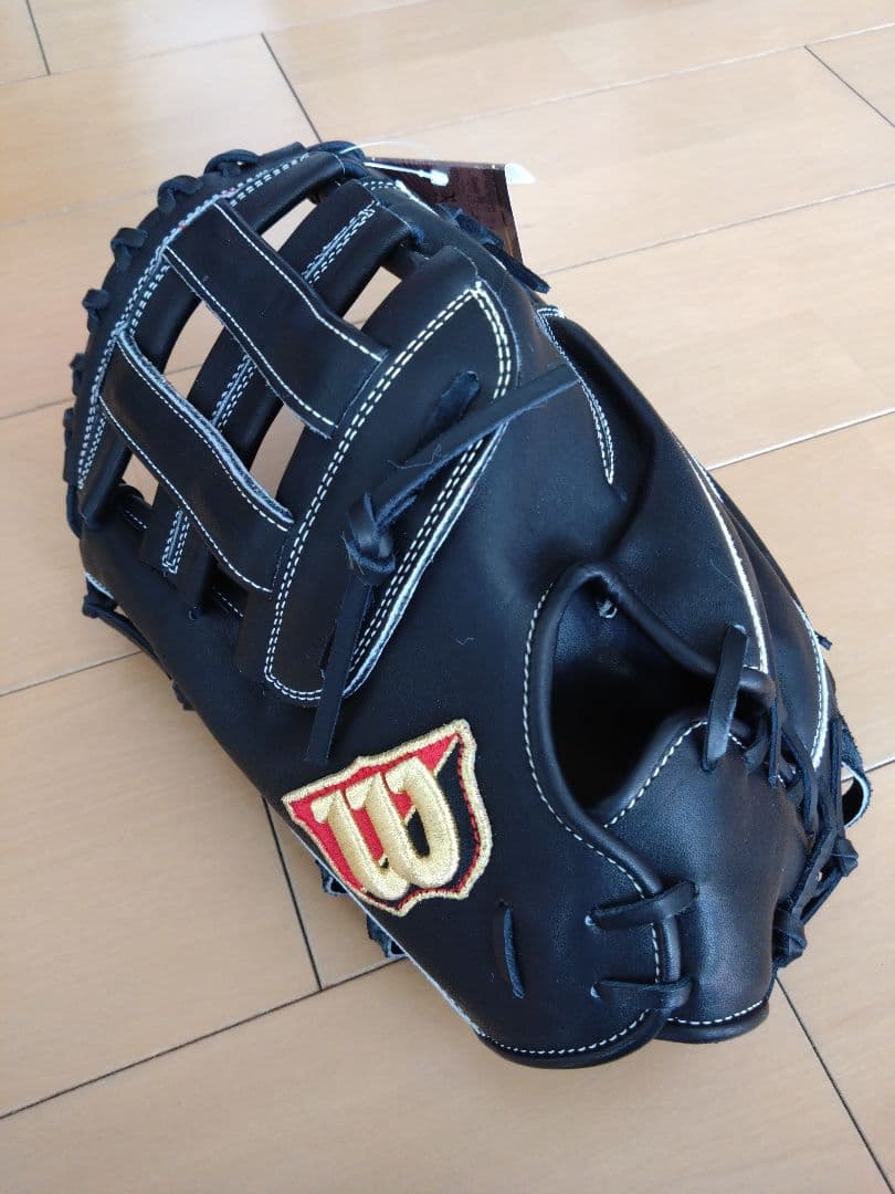 み*き様 Wilson ウィルソン WBW101116 硬式一塁手左投用 ブラッ