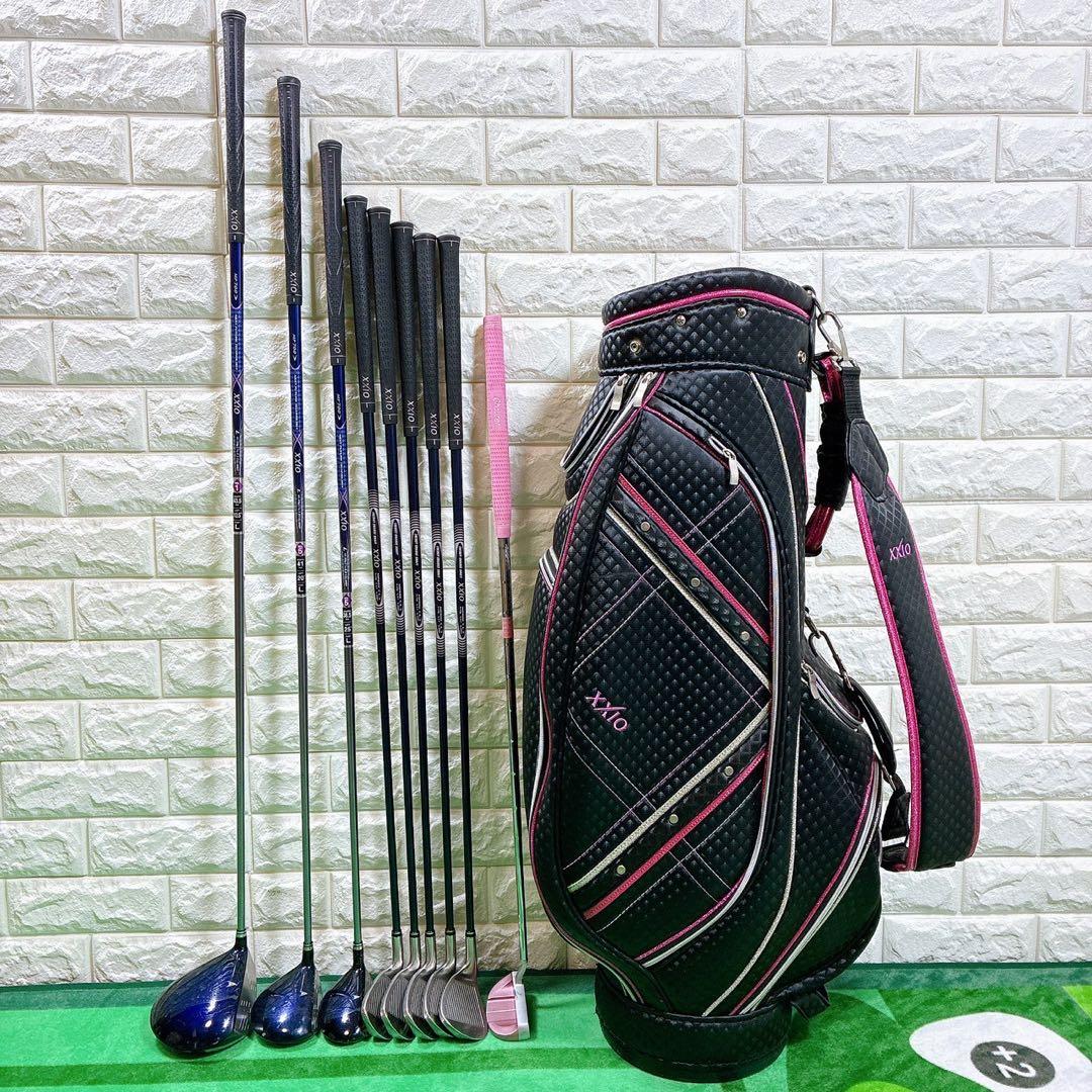 初心者 人気 ゼクシオ やさしく飛ばせるレディース向けゴルフクラブ 9本セット