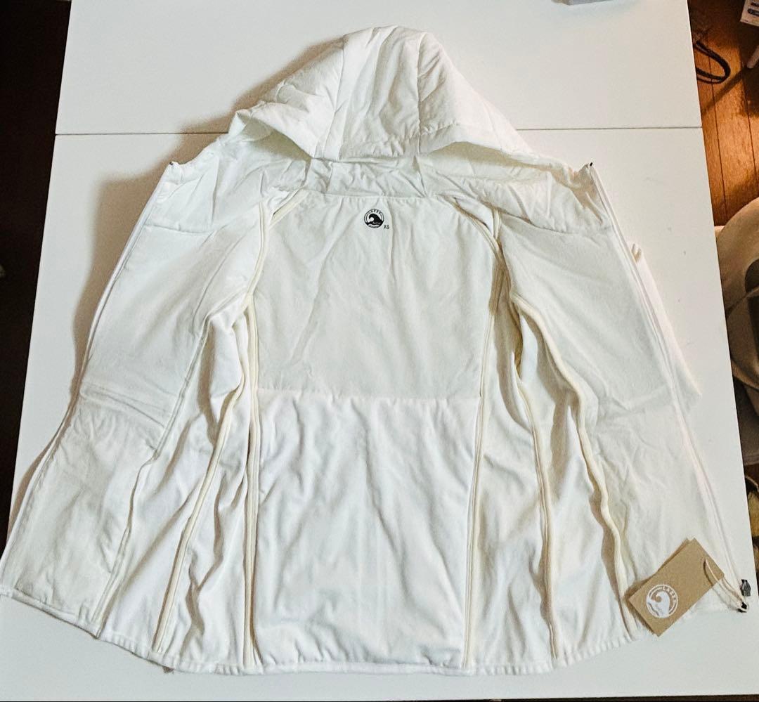 【新品タグ付き】LAZZY ゴルフ 中綿ジャケット レディース XS 白 冬用