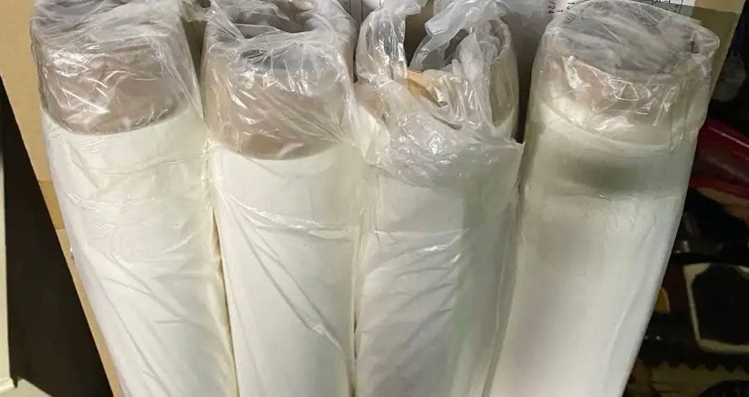 未使用 タチカワブラインド パネルカーテン用生地　4本セット