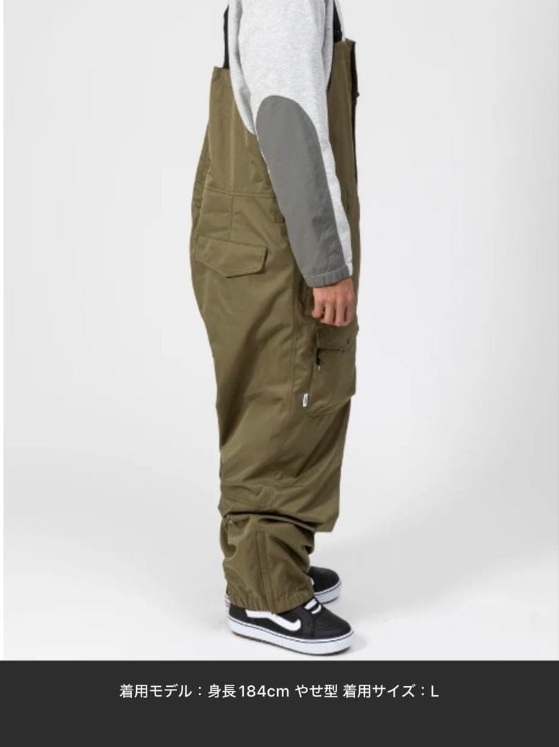 UNFRM OUTDOOR STANDARD スノーボードウェア ビブパンツ