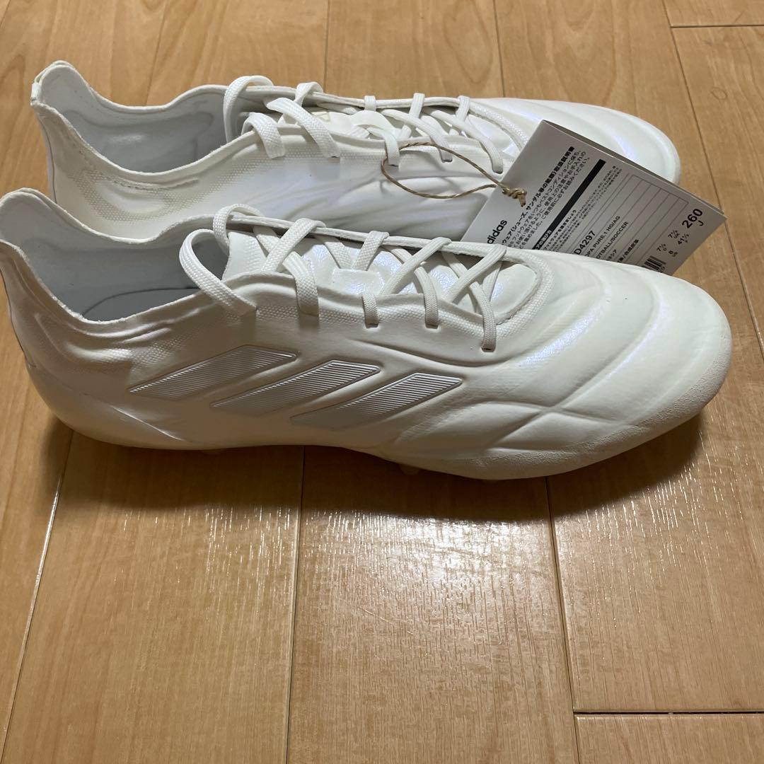 ホワイト サッカーシューズ COPA PURE.1 HG/AG